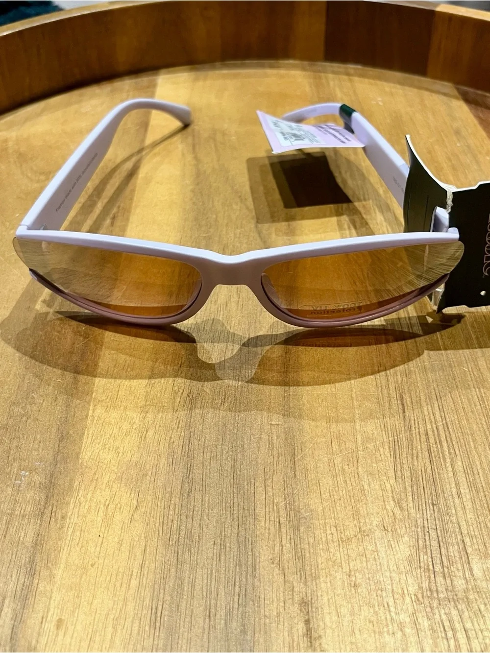 Wild Fable - Women's Sporty Lavender Frame Sunglasses with Amber Lenses